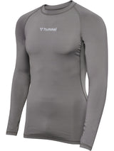 HUMMEL Bl Performance Tee L/S (steel gray)