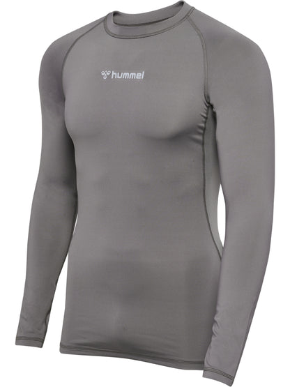 HUMMEL Bl Performance Tee L/S (steel gray)