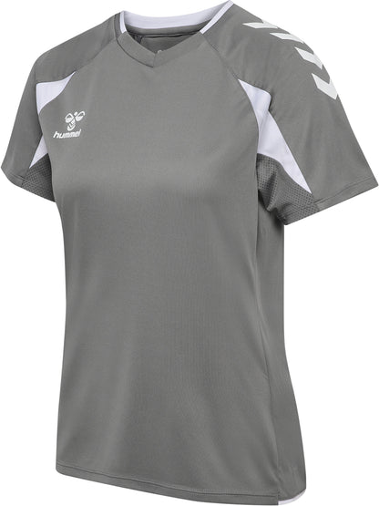 HUMMEL Core 2.0 Jersey S/S Damen (steel gray/white)