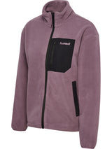 HUMMEL Polar Fleece Jacket Damen (black plum)