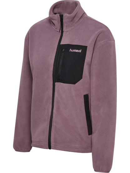 HUMMEL Polar Fleece Jacket Damen (black plum)