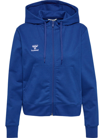 HUMMEL Go 2.0 Zip Hoodie Damen Blau