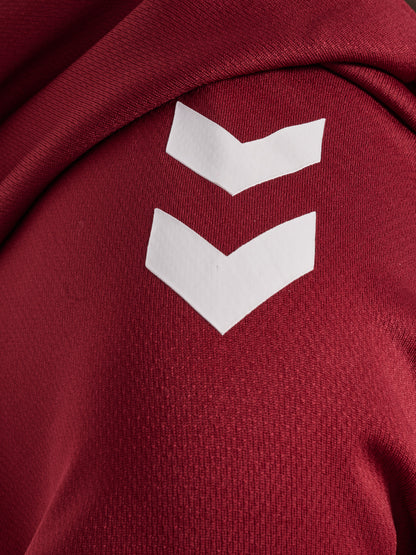 HUMMEL Lead 2.0 Zip Hoodie Damen (true red/maroon)