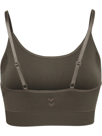 HUMMEL Flow Padded Bra Damen (major brown)