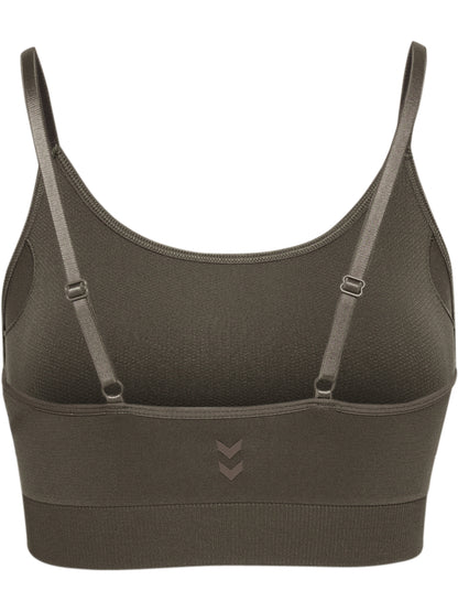 HUMMEL Flow Padded Bra Damen (major brown)