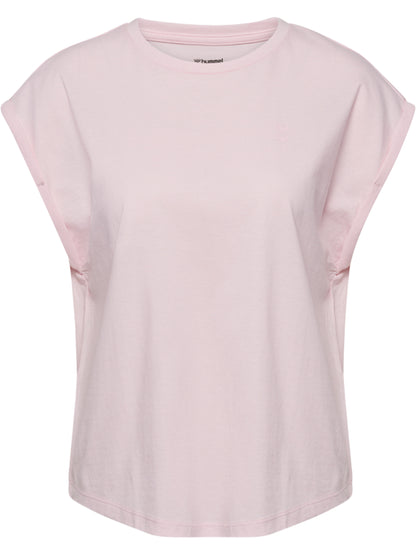 HUMMEL Soft Relaxed T-Shirt S/S Damen (barely pink)