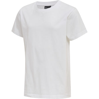 HUMMEL Red Basic T-Shirt S/S Kind (white)