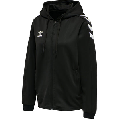 HUMMEL Core XK Poly Zip Hood Sweat Woma Damen (black)