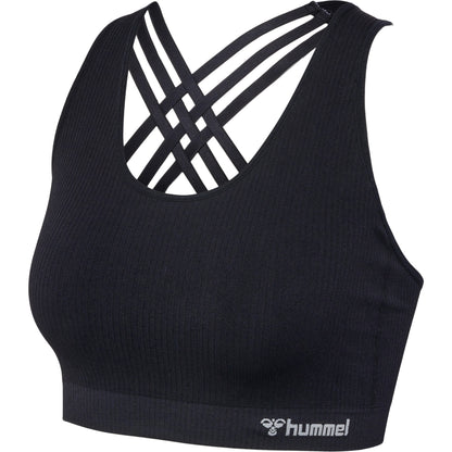 HUMMEL Mt Rest Seamless Rib Sports Top Damen (black)
