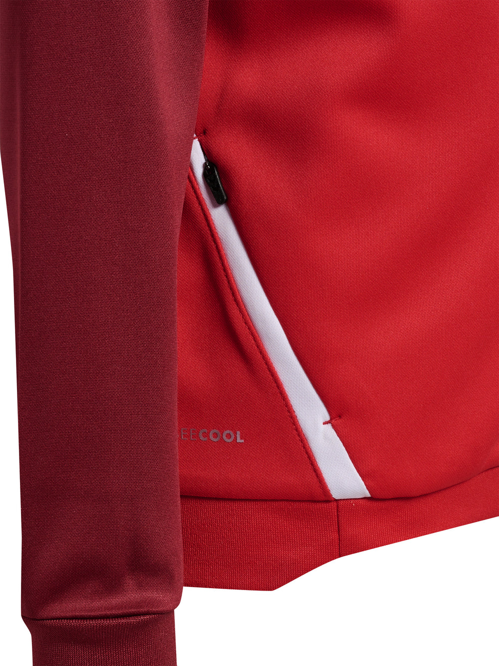 HUMMEL Lead 2.0 Track Zip Jacket Kind (true red/maroon)