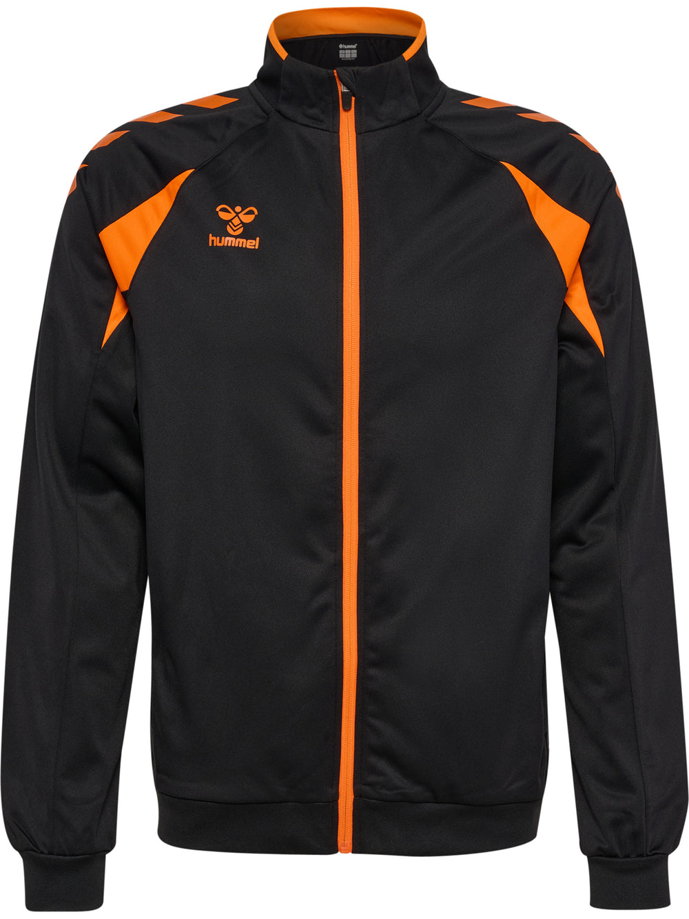 HUMMEL Core 2.0 Track Zip Jacket (black/orange tiger)