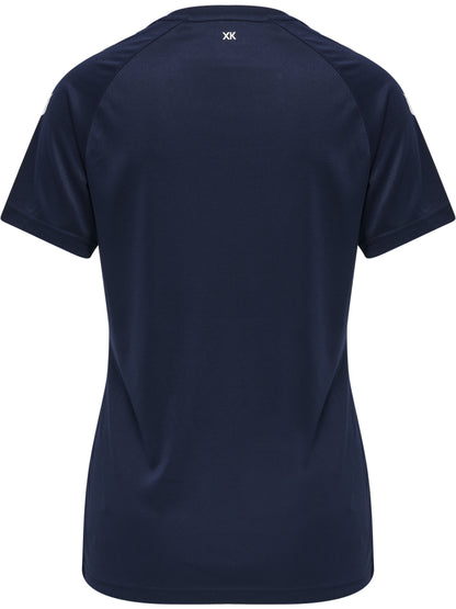 HUMMEL Core XK Core Poly Tee S/S Damen (marine)