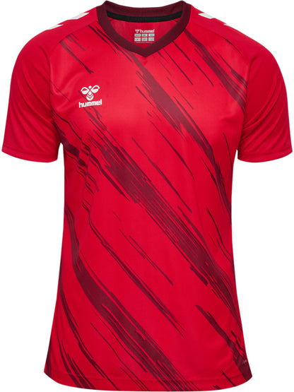 HUMMEL Match Triumph Jersey S/S (true red/zinfandel)