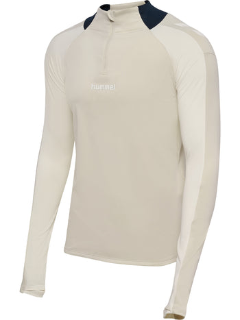 HUMMEL BLAZE27 Pro Training Half Zip (moonbeam/dark sapphire)