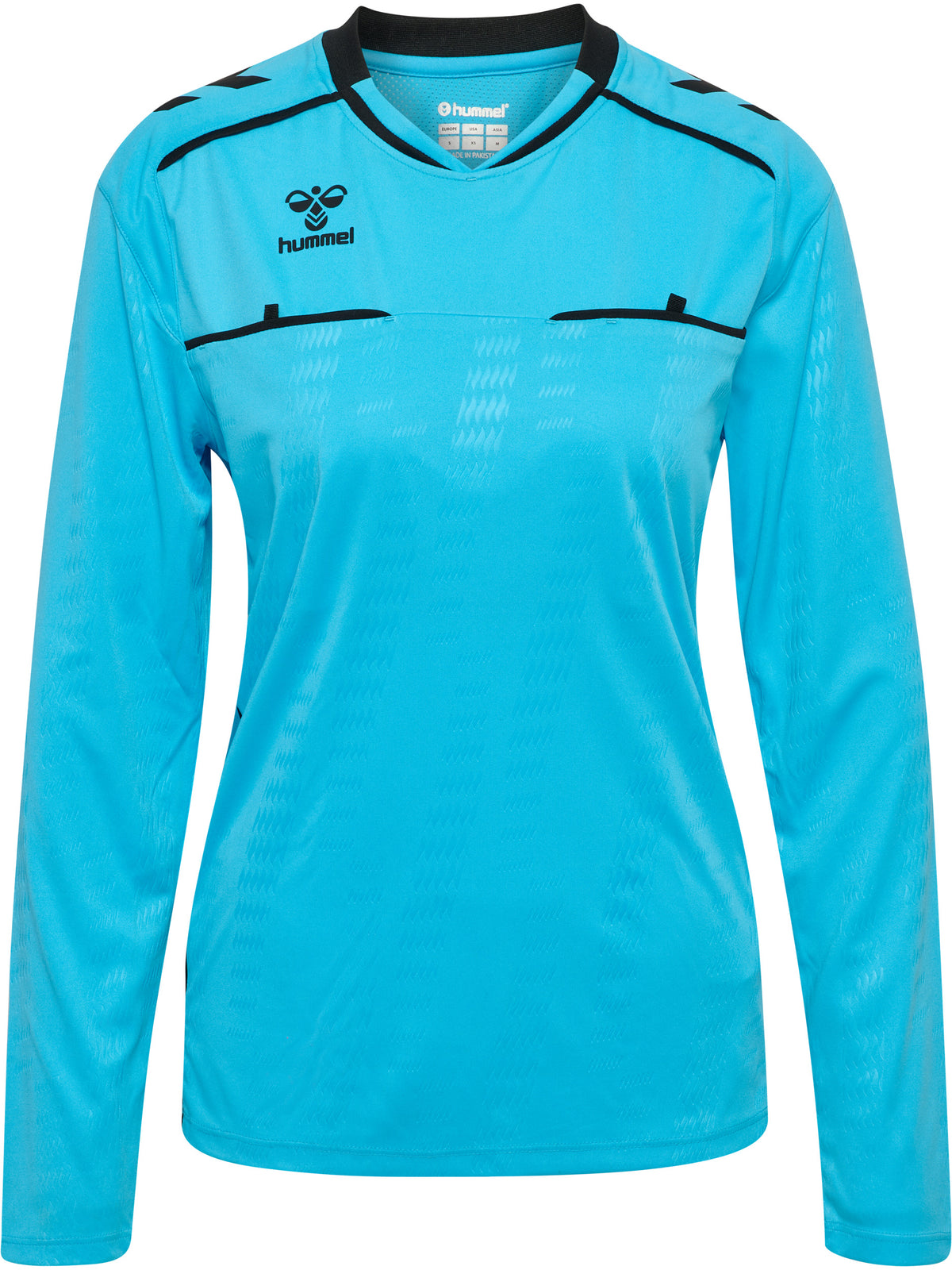 HUMMEL Referee Jersey L/S Damen (neon blue)