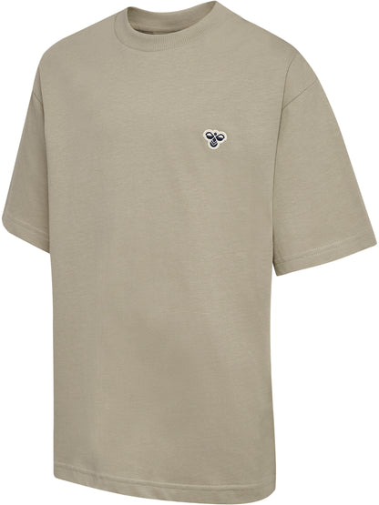 HUMMEL Loose T-Shirt S/S Bee Kind (vintage khaki)