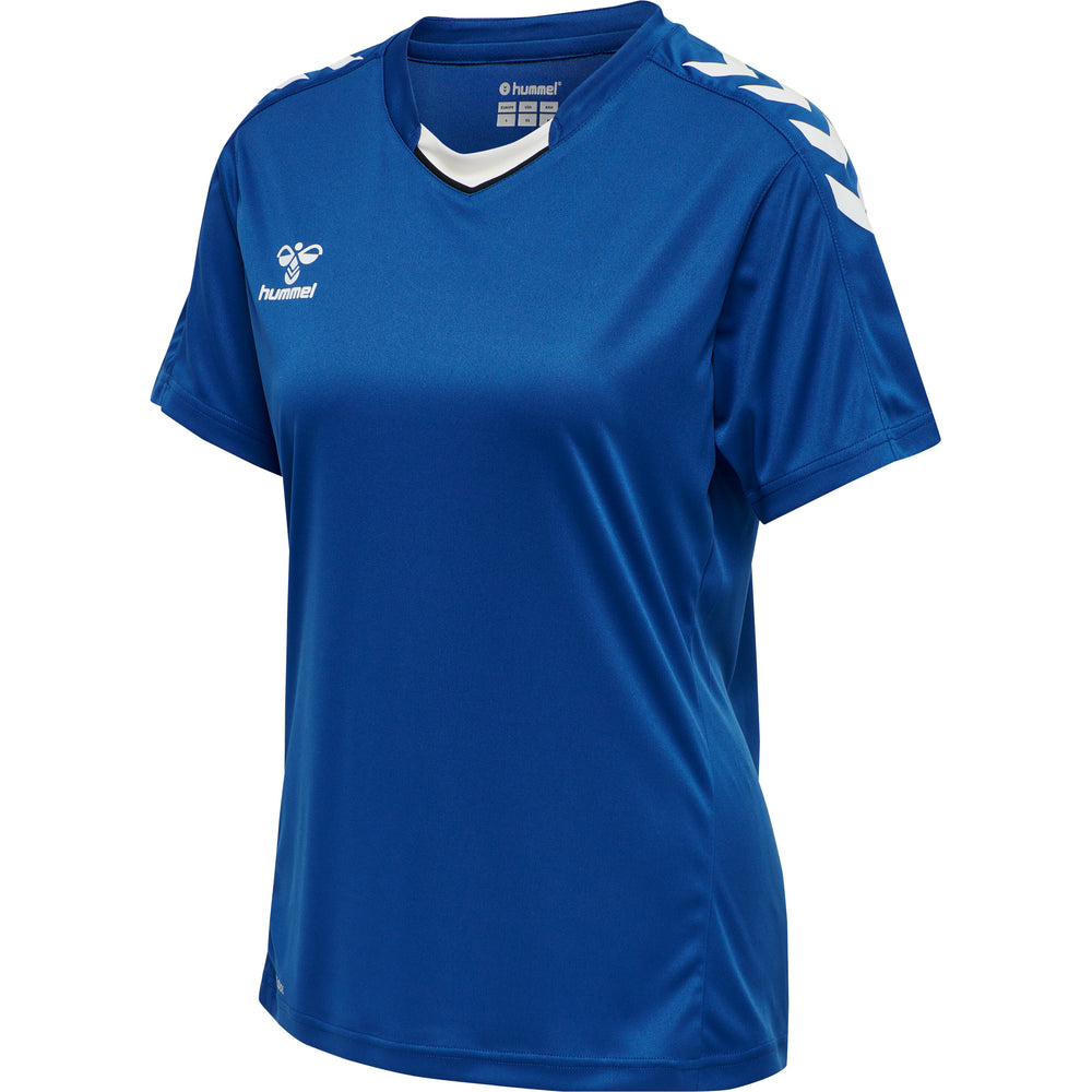 HUMMEL Core XK Poly Jersey S/S Damen (true blue)