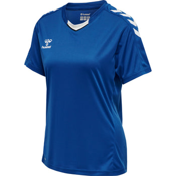 HUMMEL Core XK Poly Jersey S/S Damen (true blue)