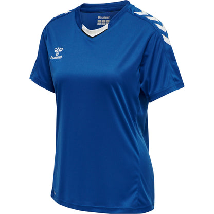 HUMMEL Core XK Poly Jersey S/S Damen (true blue)