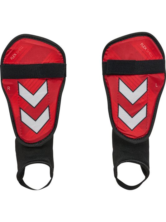 HUMMEL Shin Guards Flex Shell Unisex Rot