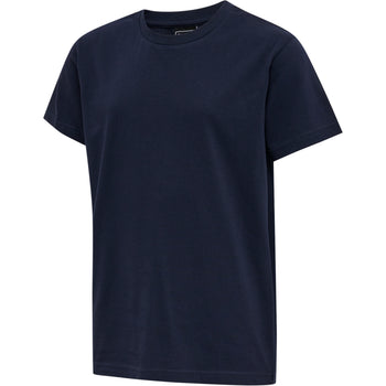 HUMMEL Red Basic T-Shirt S/S Kind (marine)