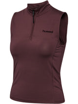 HUMMEL Prima Half Zip Top Damen (catawba grape/elderberry)