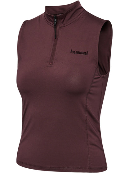 HUMMEL Prima Half Zip Top Damen (catawba grape/elderberry)