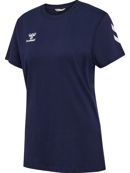 HUMMEL Go 2.0 Chevron T-Shirt S/S Damen (marine)