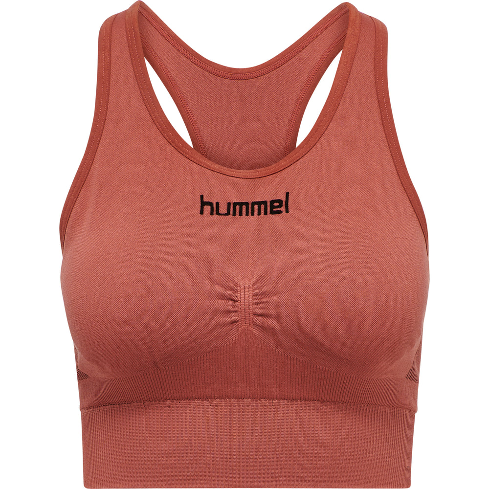 HUMMEL First Seamless Bra Damen (marsala)