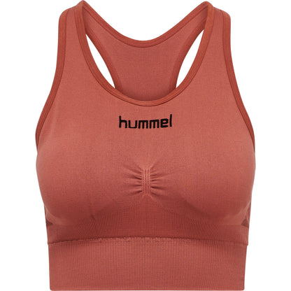 HUMMEL First Seamless Bra Damen (marsala)