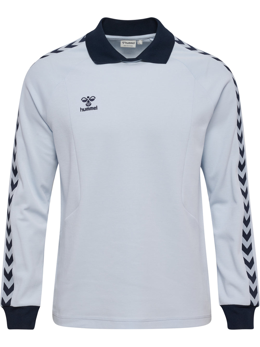 HUMMEL Root Polo L/S (arctic ice/dark sapphire)