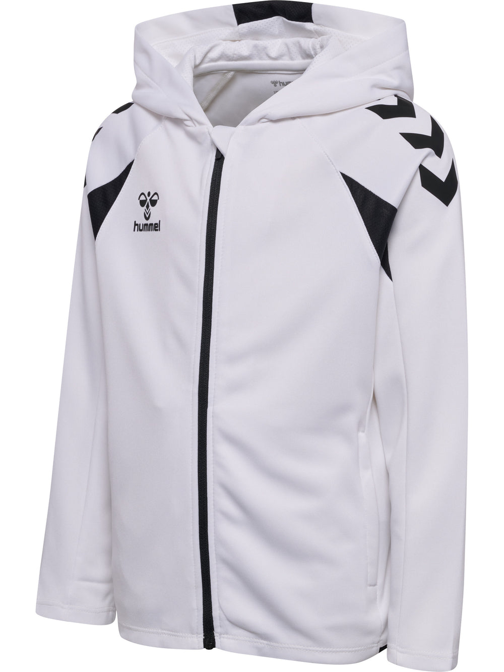 HUMMEL Core 2.0 Zip Hoodie Kind (white/black)