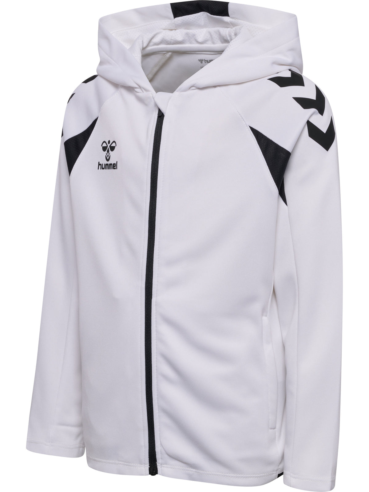 HUMMEL Core 2.0 Zip Hoodie Kind (white/black)