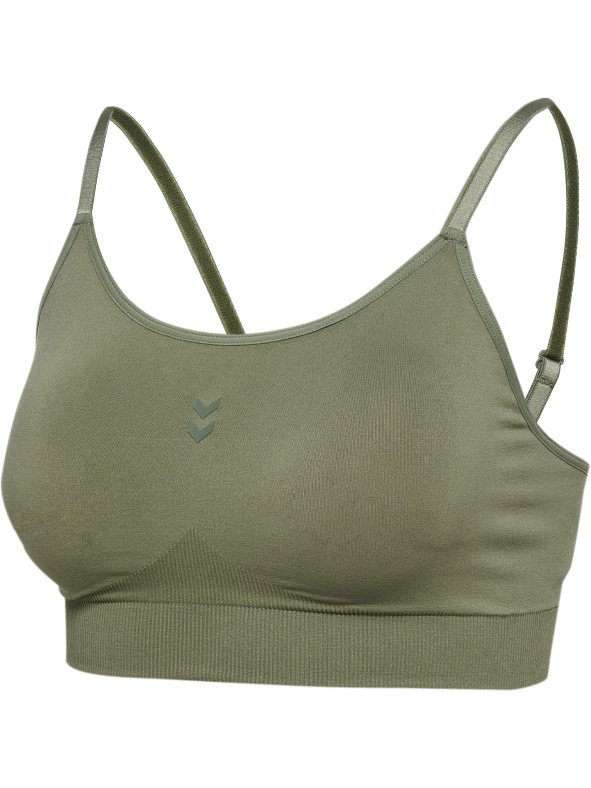 HUMMEL Flow Padded Bra Damen (deep lichen green)