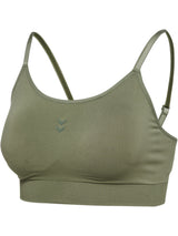 HUMMEL Flow Padded Bra Damen (deep lichen green)
