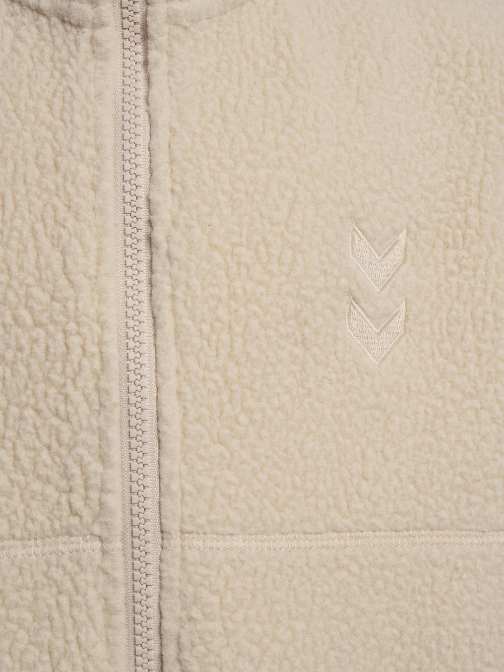 HUMMEL Martini Fleece Zip Vest Kind (oatmeal)