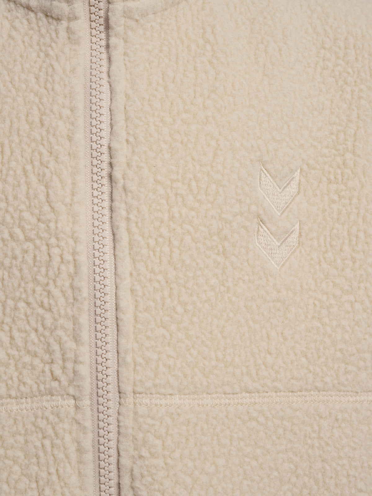 HUMMEL Martini Fleece Zip Vest Kind (oatmeal)