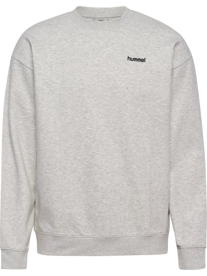 HUMMEL Keeper Graphic Crewneck (light grey melange)