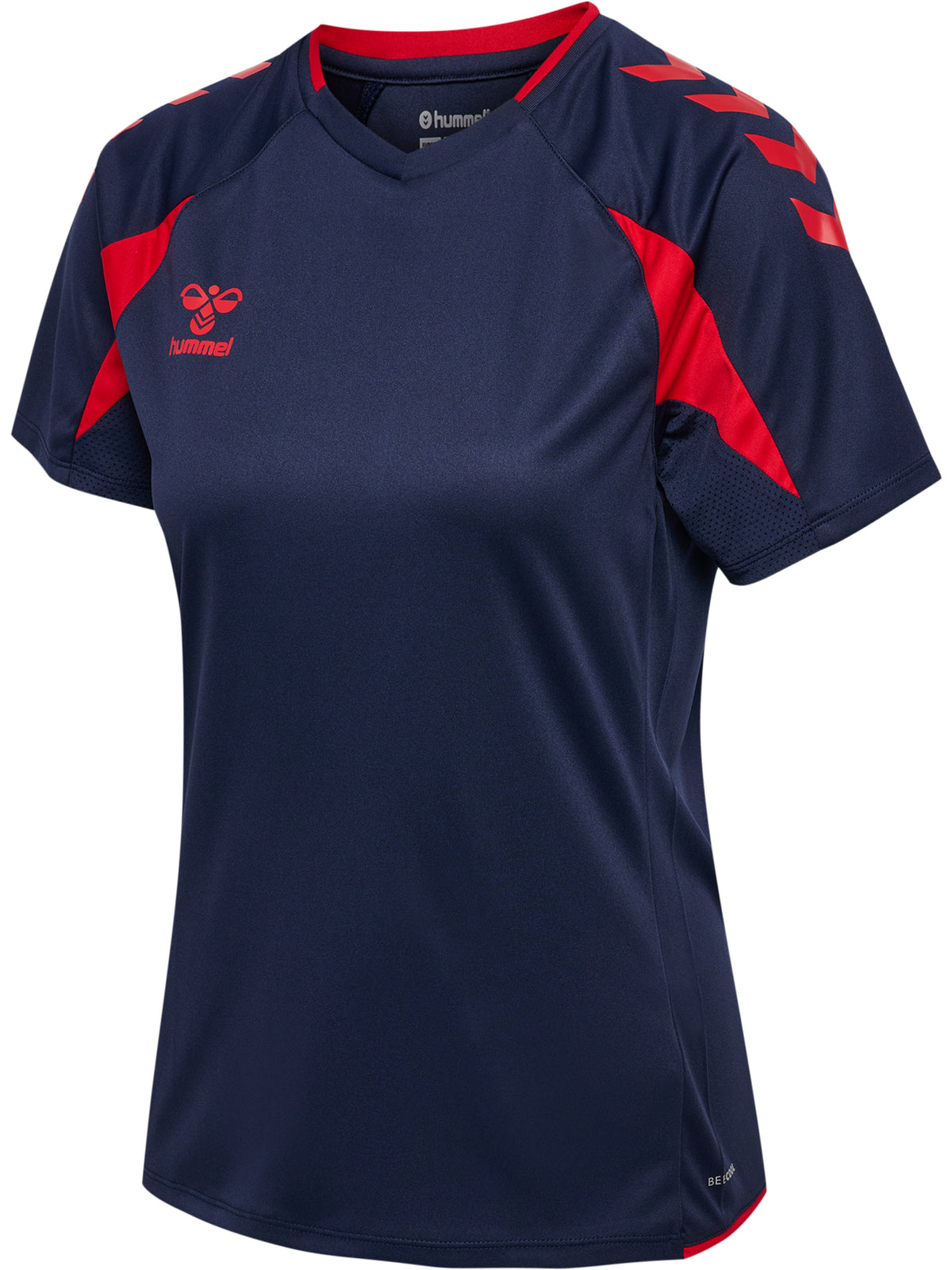 HUMMEL Core 2.0 Jersey S/S Damen (marine/true red)