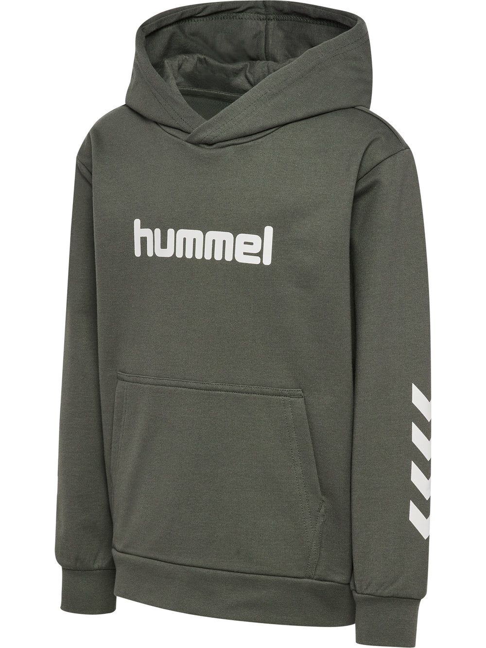 HUMMEL Reg Logo Hoodie Kind (castor gray)