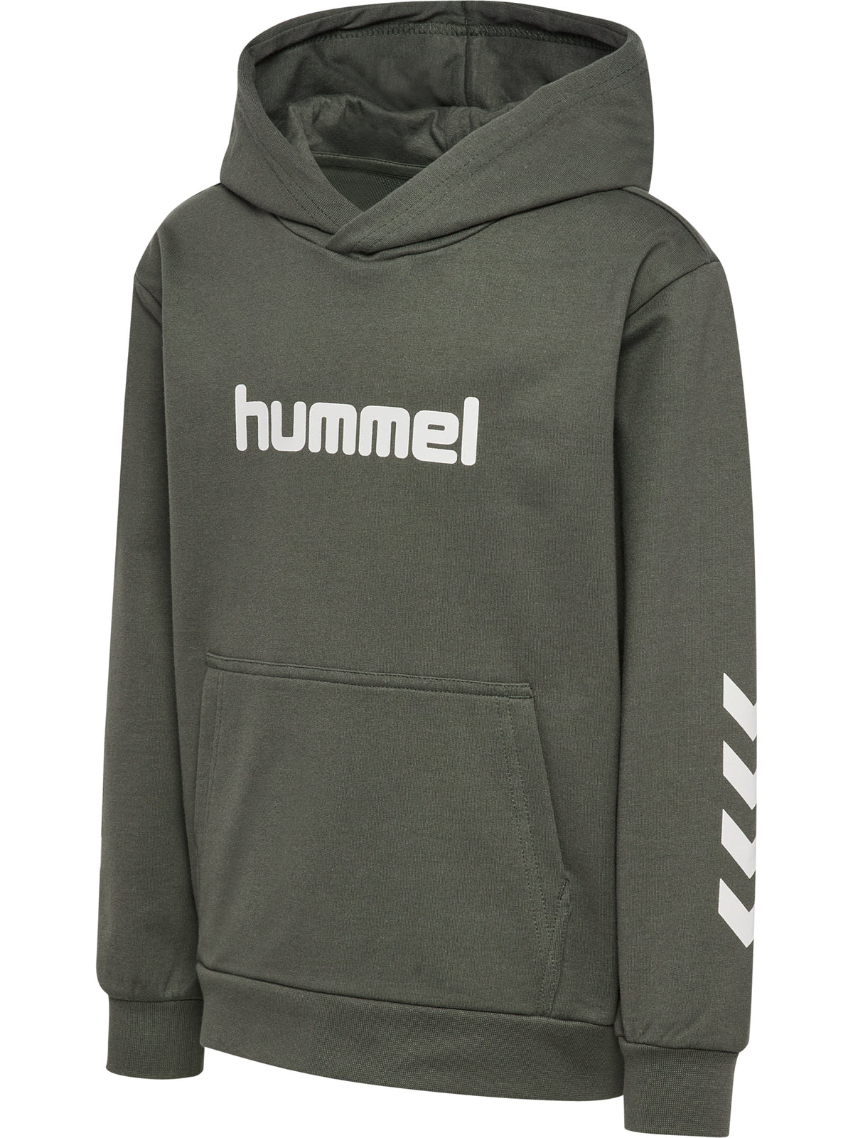 HUMMEL Reg Logo Hoodie Kind (castor gray)