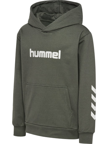 HUMMEL Reg Logo Hoodie Kind (castor gray)