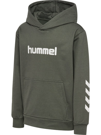 HUMMEL Reg Logo Hoodie Kind (castor gray)