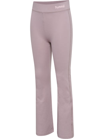 HUMMEL High Rise Flared Tights Kind (sea fog)