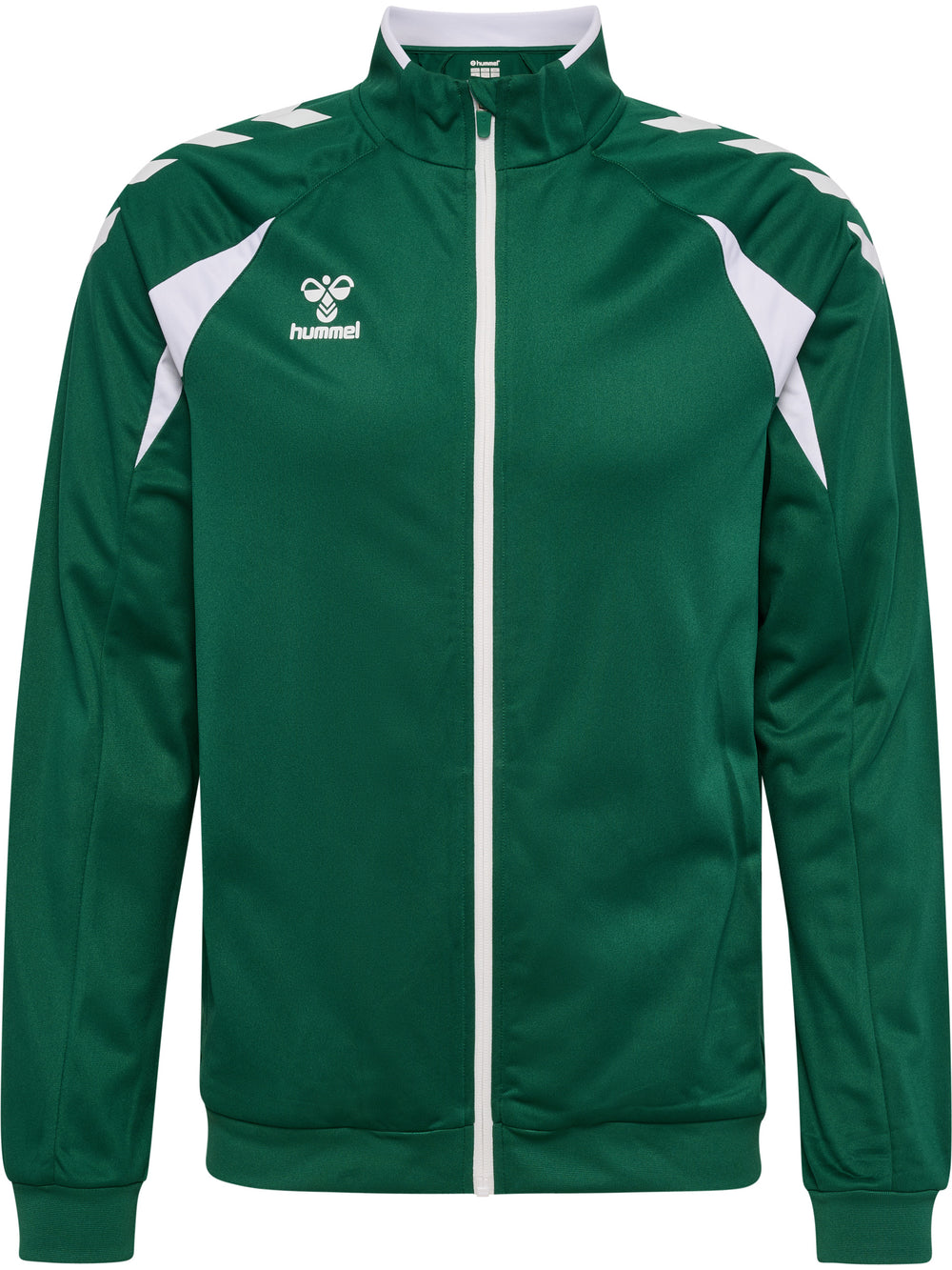 HUMMEL Core 2.0 Track Zip Jacket (evergreen/white)