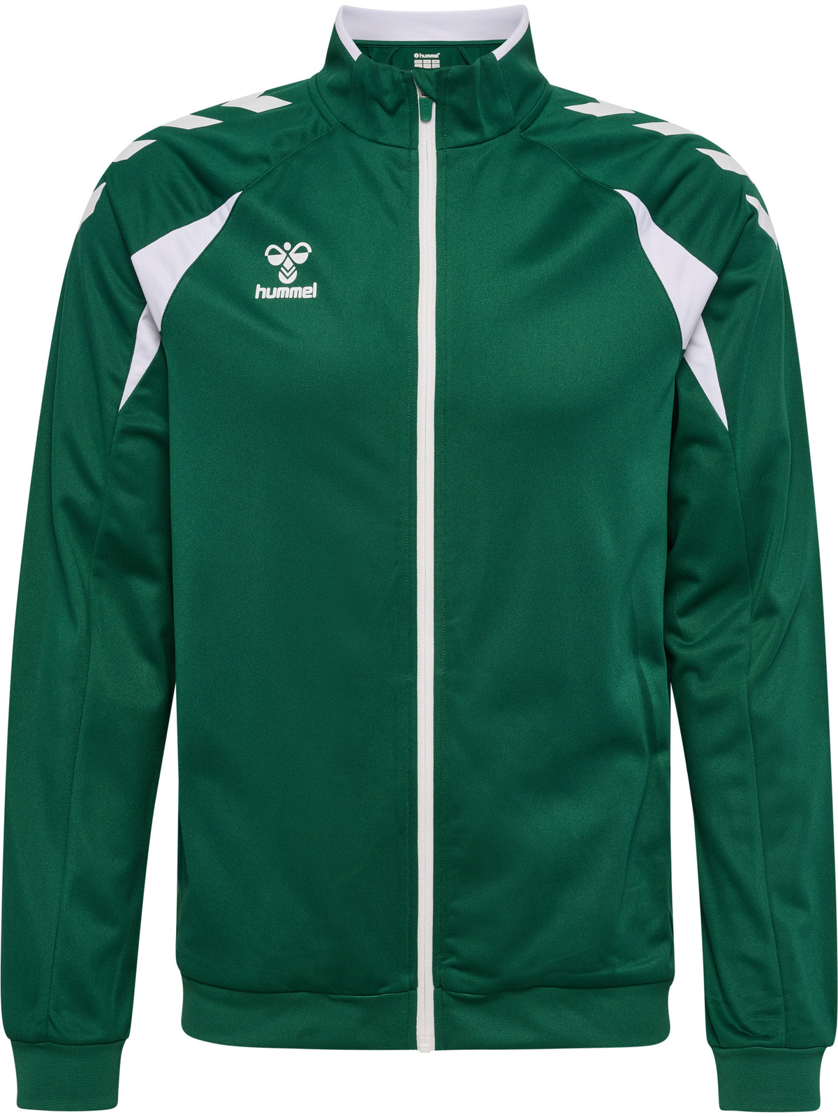 HUMMEL Core 2.0 Track Zip Jacket (evergreen/white)