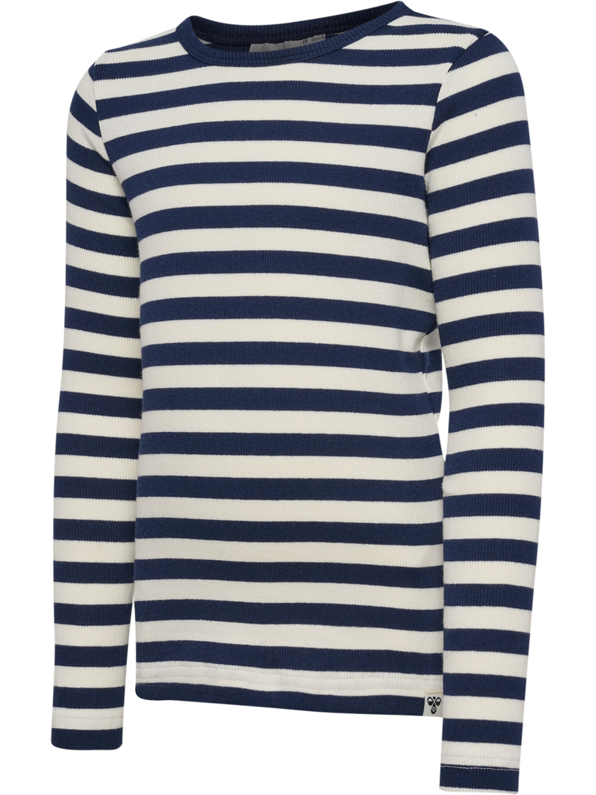 HUMMEL Alpha T-Shirt L/S Kind (dress blues/marshmallow)
