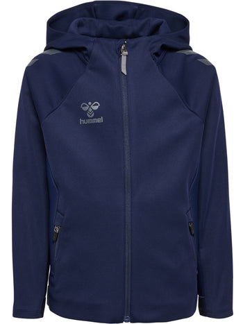 HUMMEL Cima 2.0 Zip Hoodie Unisex Kind Blau