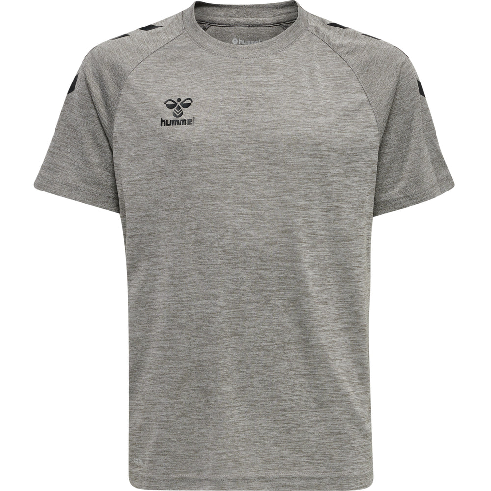 HUMMEL Core XK Core Poly Tee S/S Kind (grey melange)