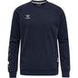 HUMMEL Move Grid Cotton Sweatshirt Herren Blau